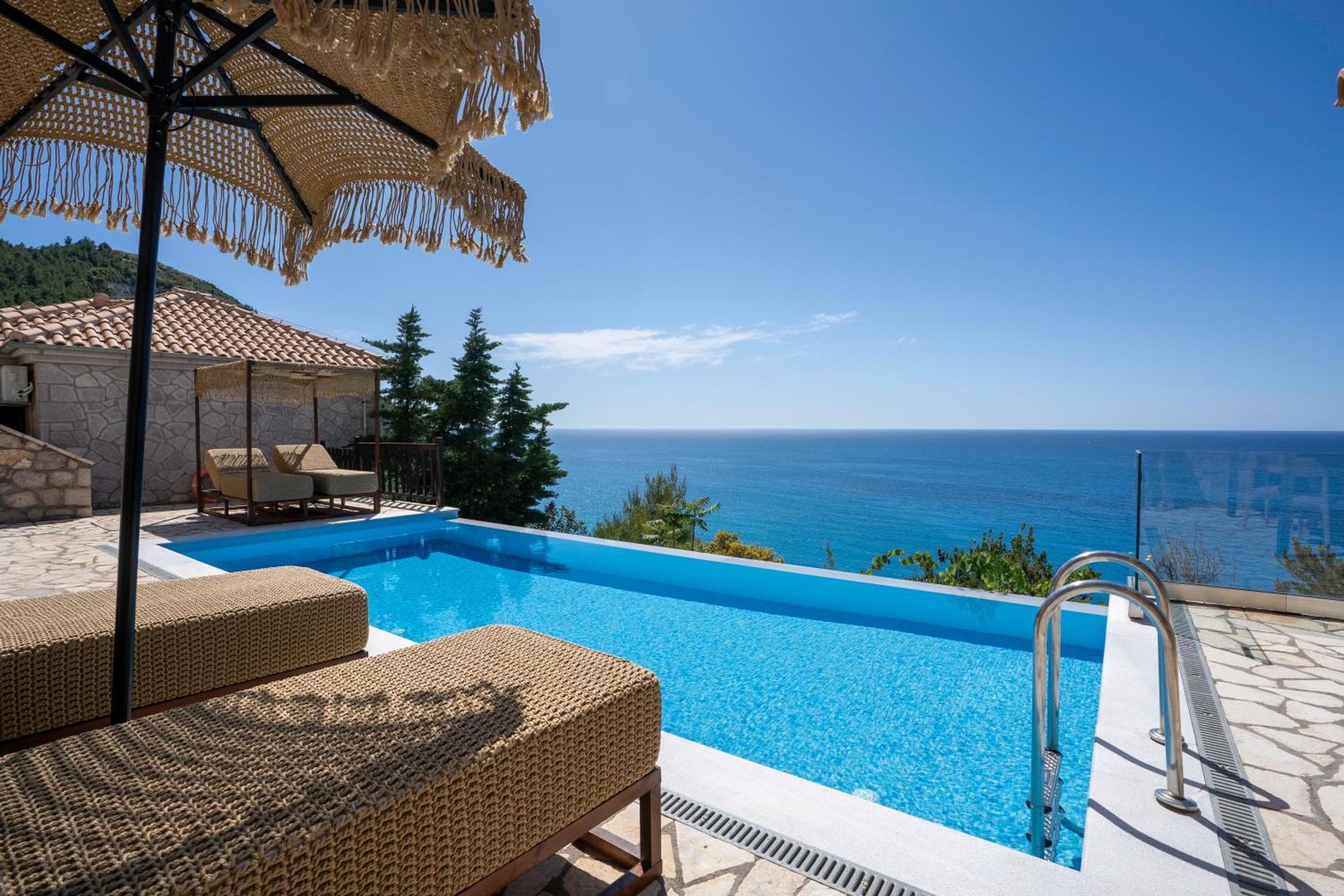 Milos Paradise Luxury Villas Áyios Nikítas Eksteriør billede