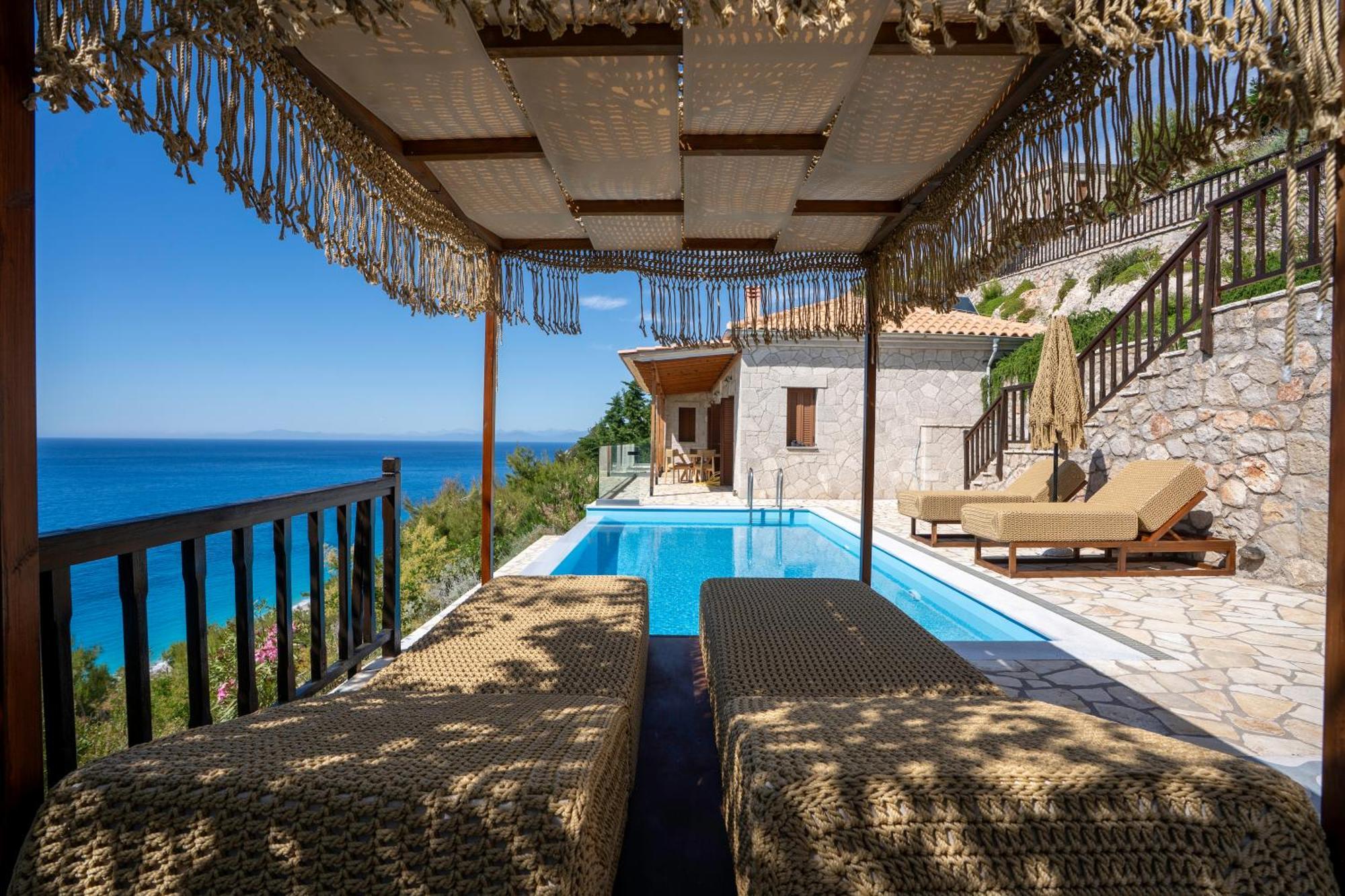 Milos Paradise Luxury Villas Áyios Nikítas Eksteriør billede