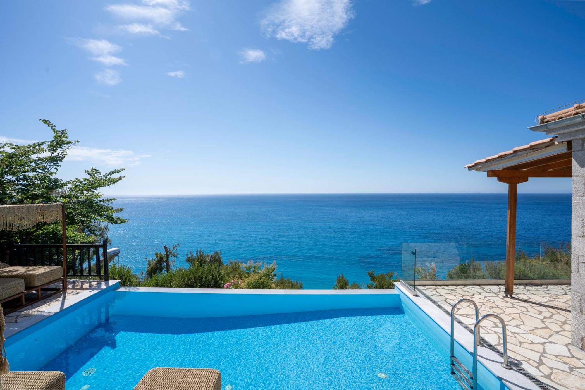 Milos Paradise Luxury Villas Áyios Nikítas Eksteriør billede